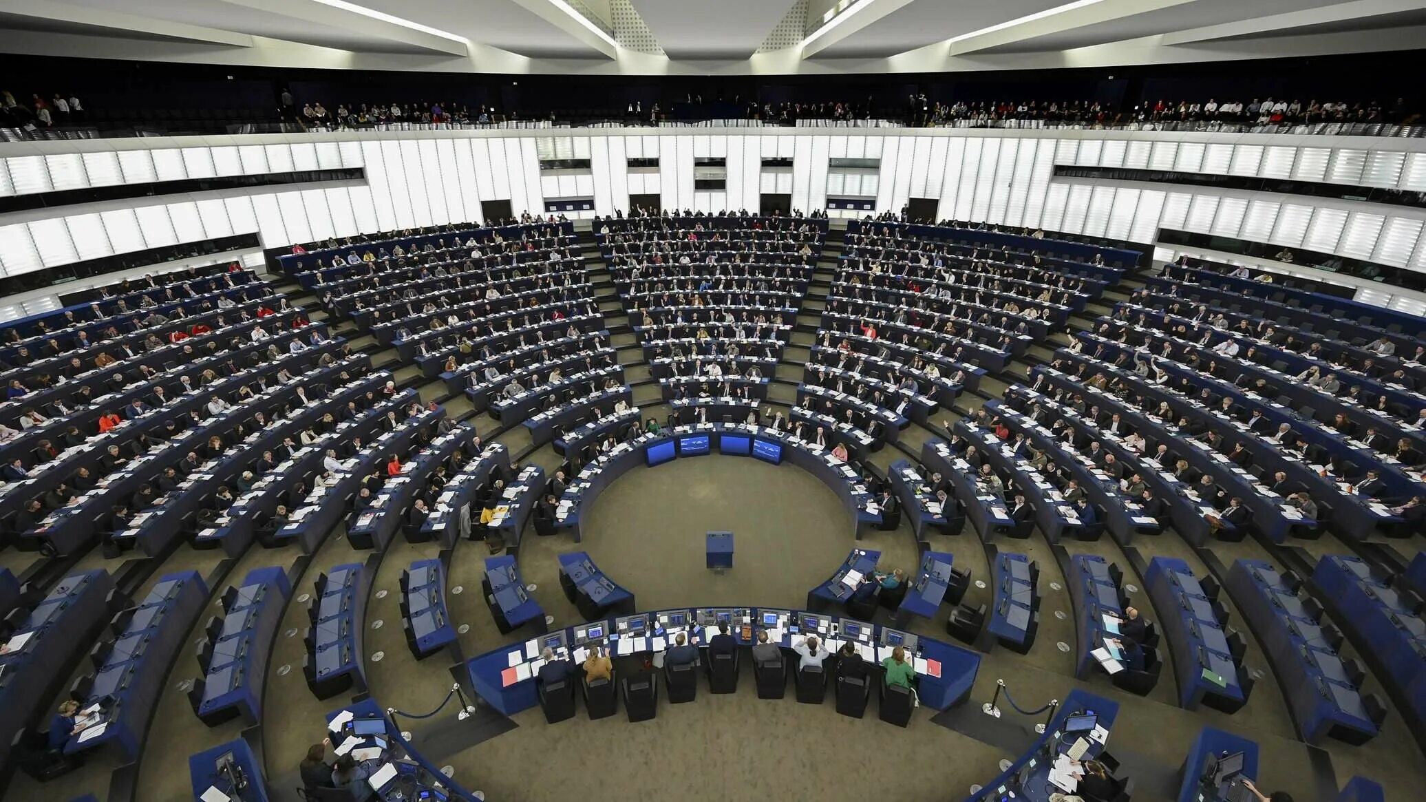 Выступление в европарламенте
