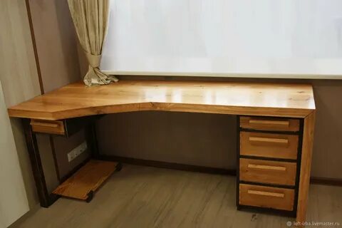 Стол компьютерный дуб делано
