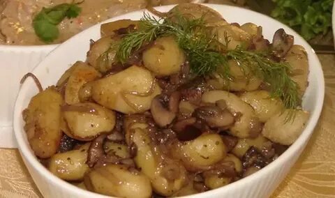 Как пожарить маринованные грибы