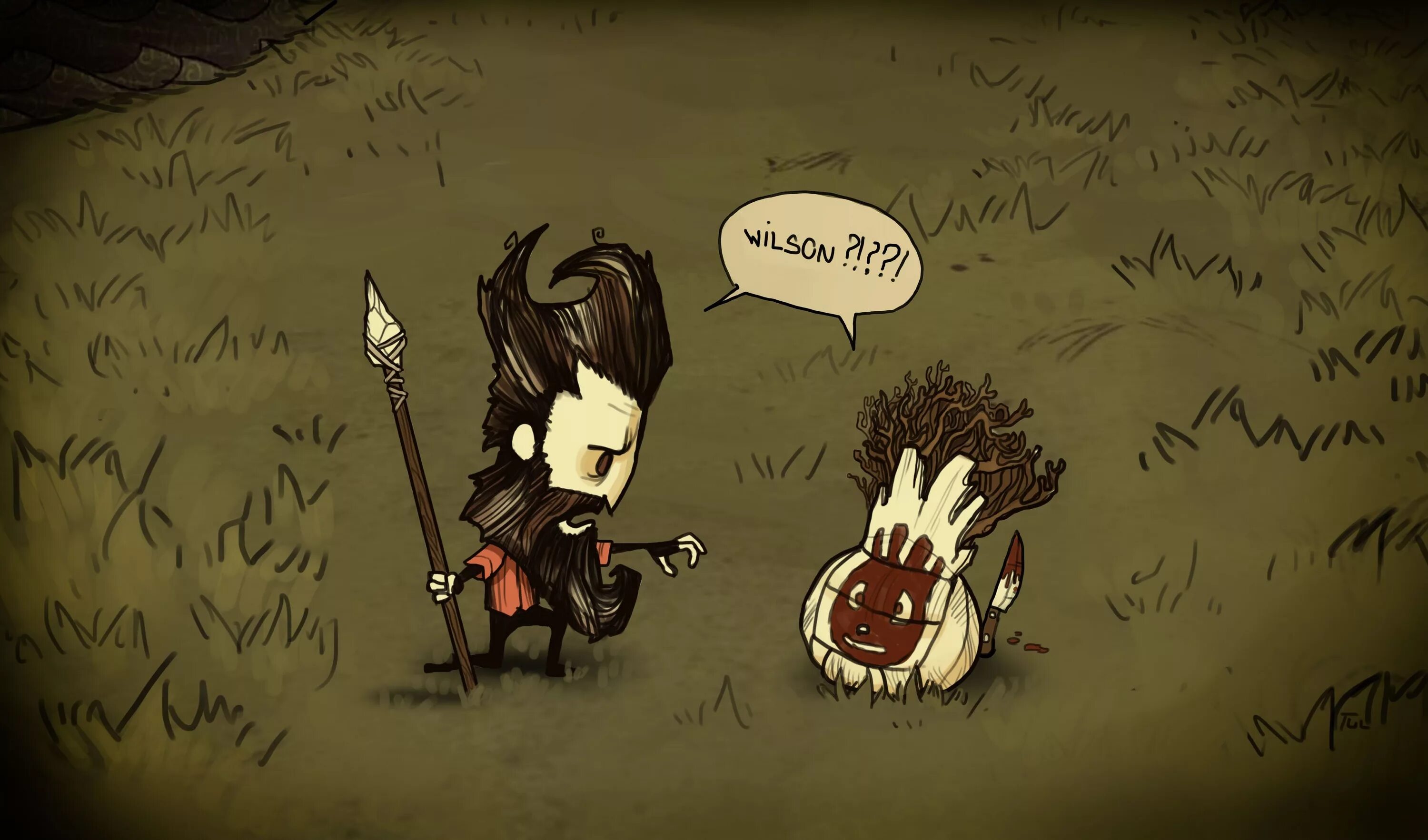 Плиз донт чейндж. Don't Starve together Уилсон. Неголодайка Уилсон. Уилсон don't Starve Art. Don't Starve together Уилсон Art.