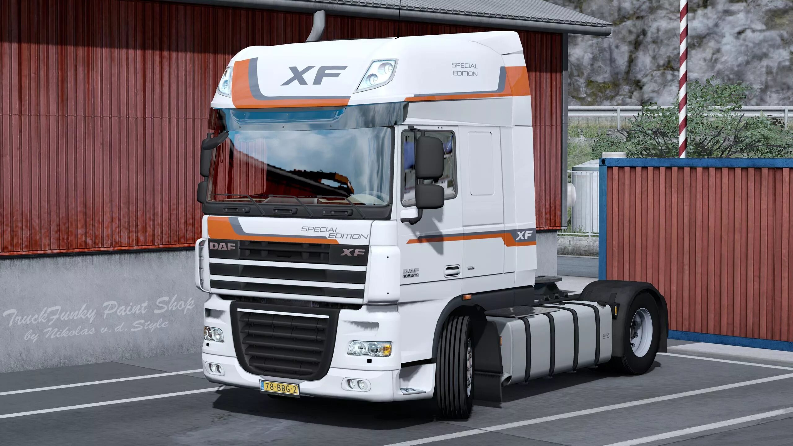 Мод скин ets 2. Truck daf xf 105. daf xf 105 skin. daf xf 105 special edition. daf xf 105 ets 2.