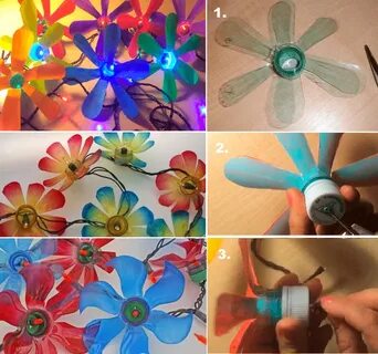 Елочная игрушка из бутылки пластиковой своими руками