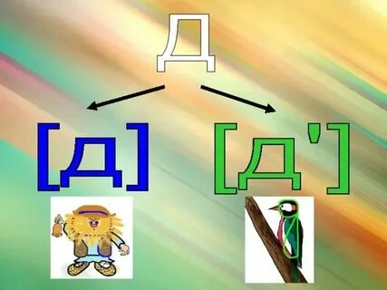 Презентация урока буква д
