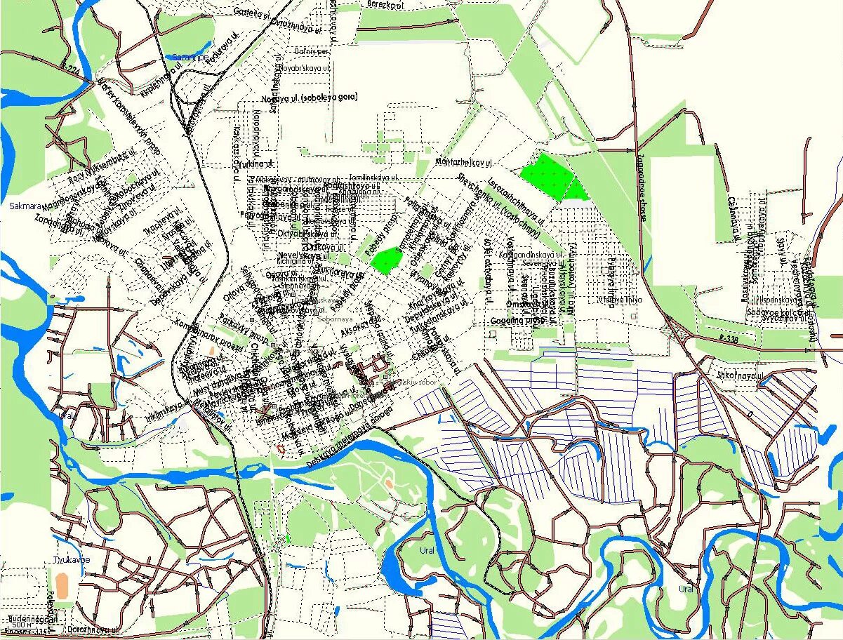 Интерактивная карта оренбурга. Г Оренбург на карте. Оренбург. Карта города. Карта города Оренбурга с улицами. Схема города Оренбурга.