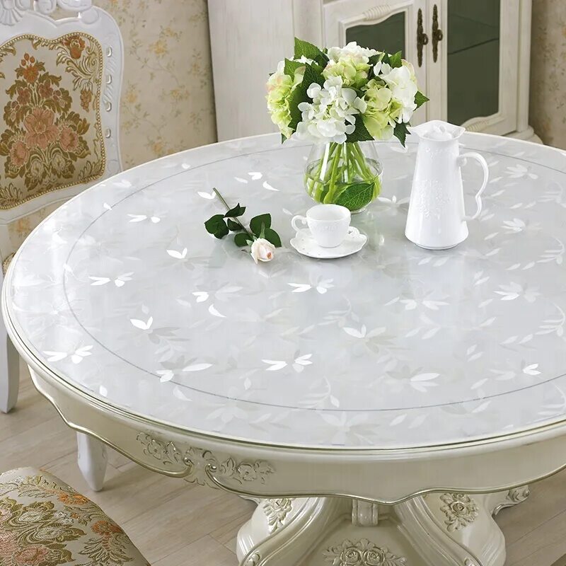 силиконовая скатерть tas ix 110x150см. прозрачная скатерть на круглый стол. прозрачная скатерть с бахромой. скатерть прозрачная силиконовая круглая. силиконовая скатерть на стол прозрачная.