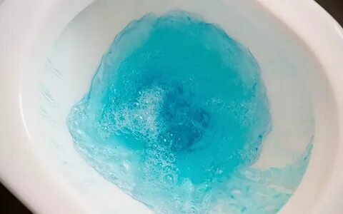 Как сделать голубую воду