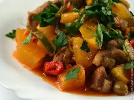 Вкусное рагу из свинины
