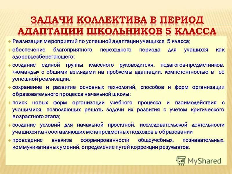 Программа адаптации обучающихся. Программа адаптации обучающихся