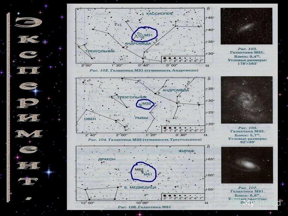 тайны галактики программа