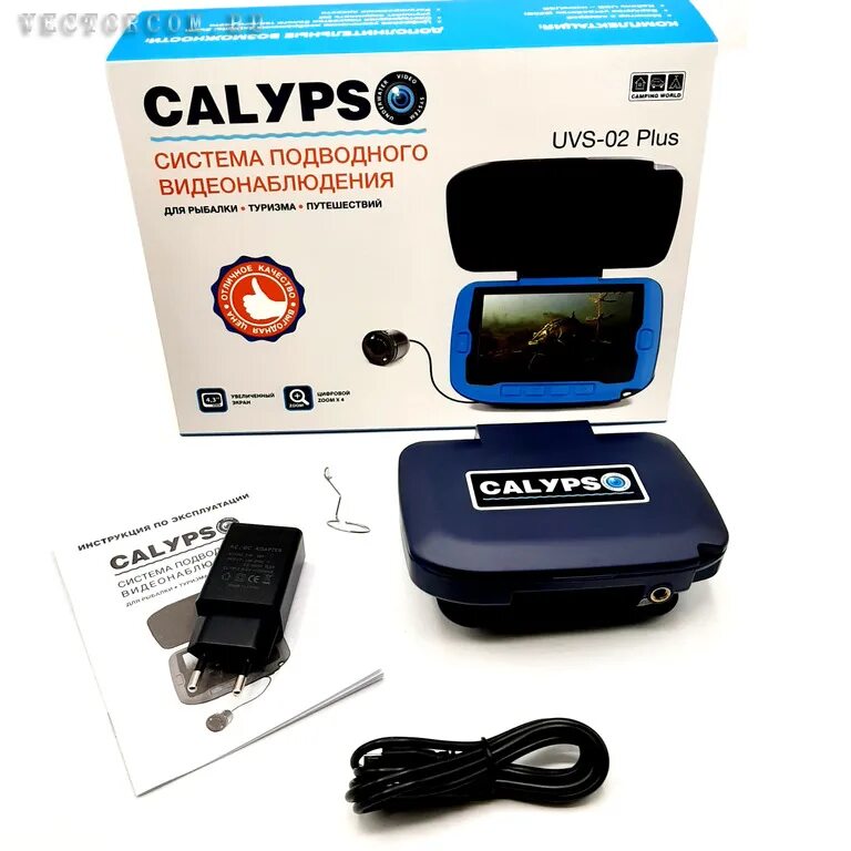 Calypso 02. Подводная видеокамера calypso uvs-02. подводная видеокамера calypso uvs 03 plus комплектация. подводная видео-камера calypso uvs-02 plus. подводная видеокамера без записи calypso uvs-02 plus.