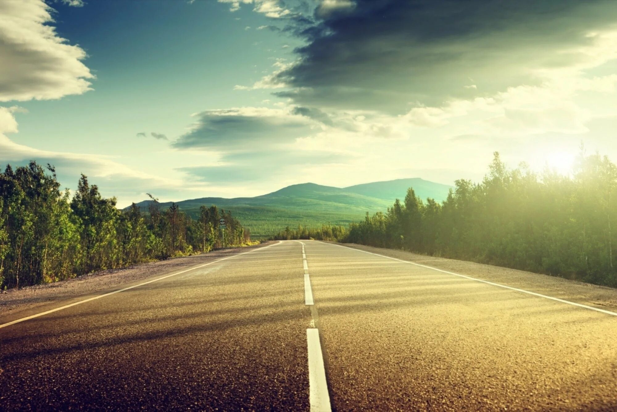 It is a very road