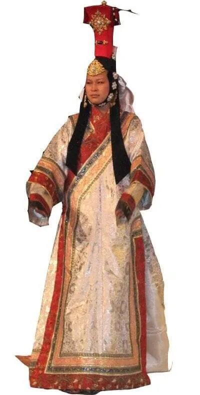 Татаро-монгольский национальный костюм. Костюм татаро-монгольского хана. Одежда монголов 13 век. Национальный костюм татаро монголов.