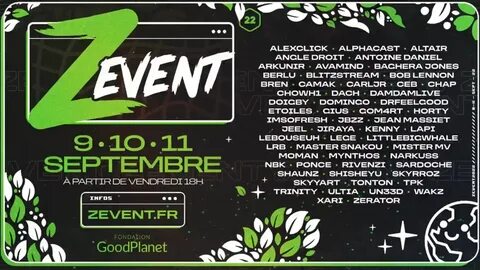 Zevent 2024 как получить