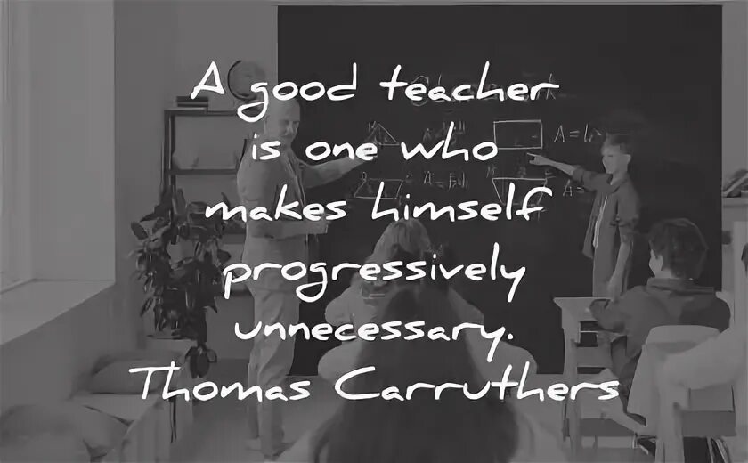 Who is a teacher like. Who is a teacher like