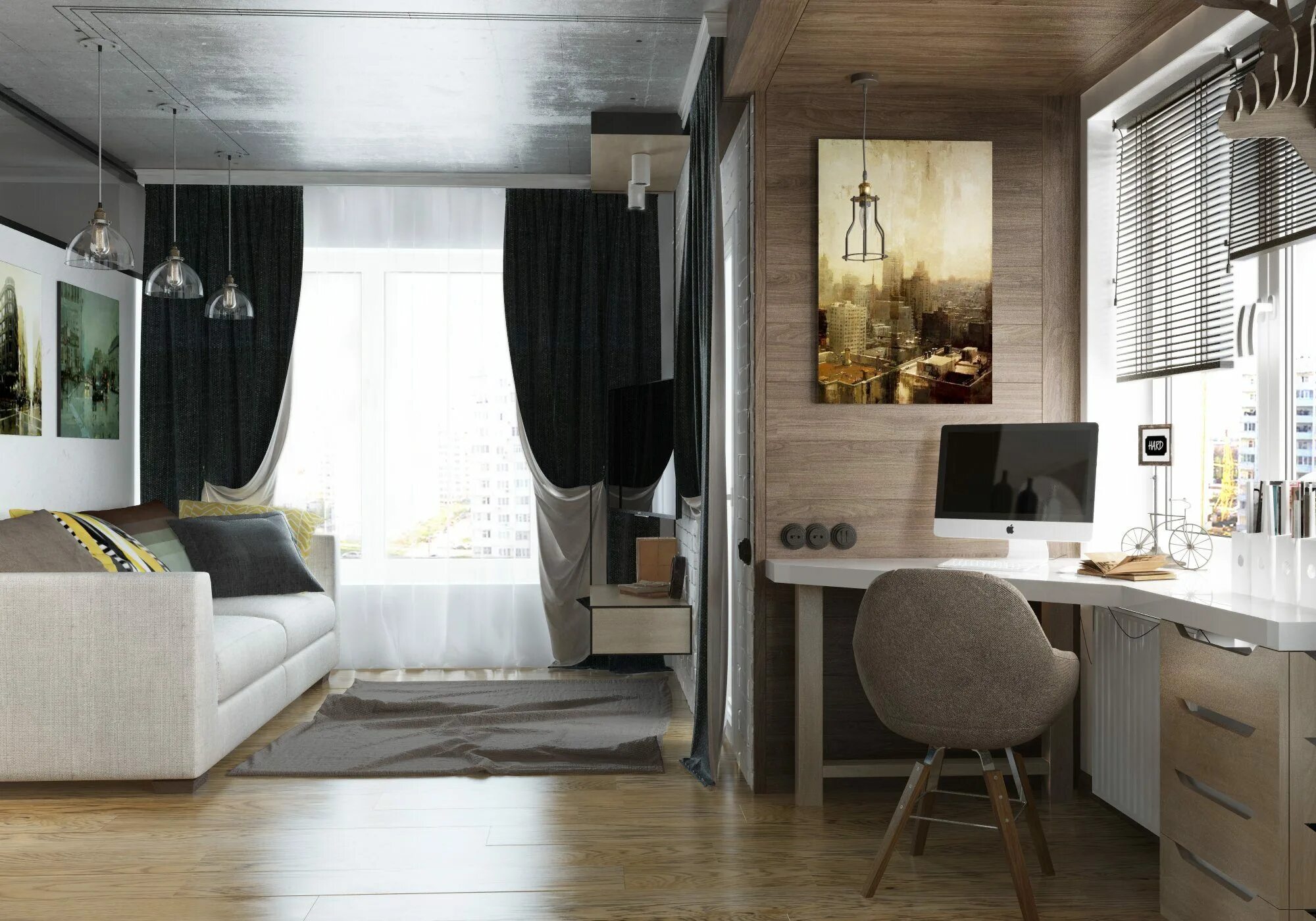 Кухня с гостинной 30кв м интерьер. Студия 28 метров с двумя окнами. М с двумя окнами. Интерьер однушки 40 кв. Интерьер студии с двумя окнами.