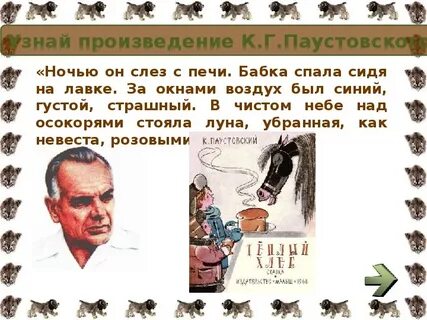 Рассказ паустовского струна