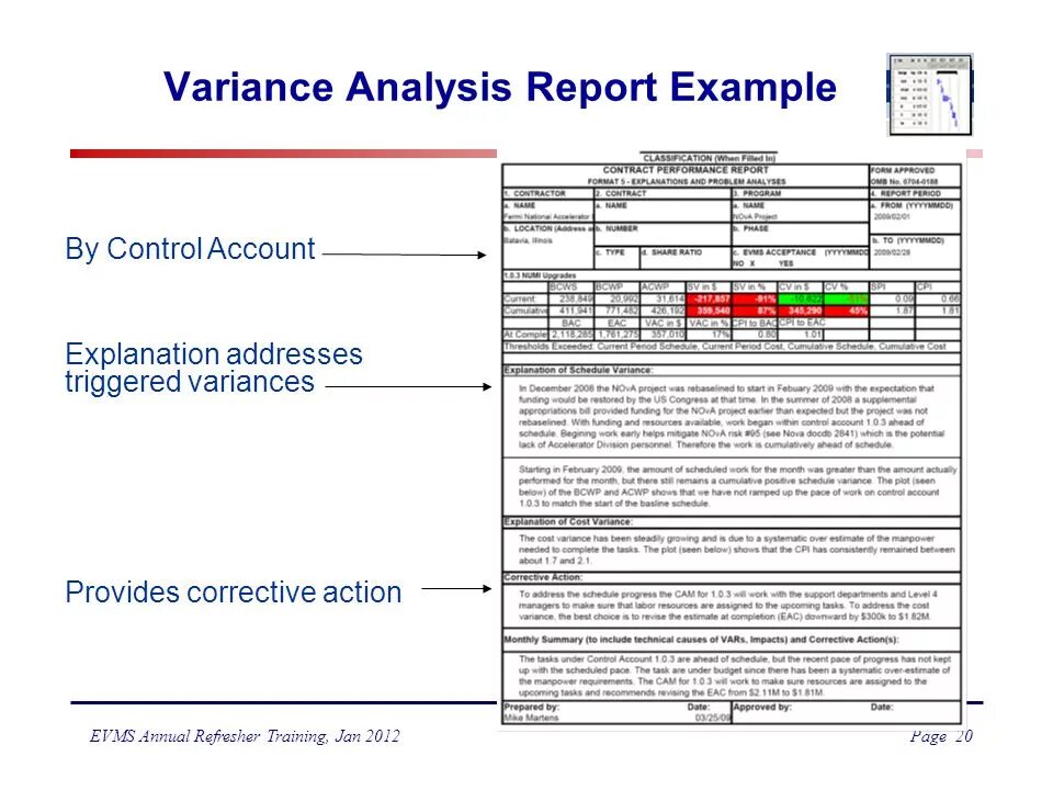 Analytical Report example. Report Sample. Types of variance Analysis. Report пример