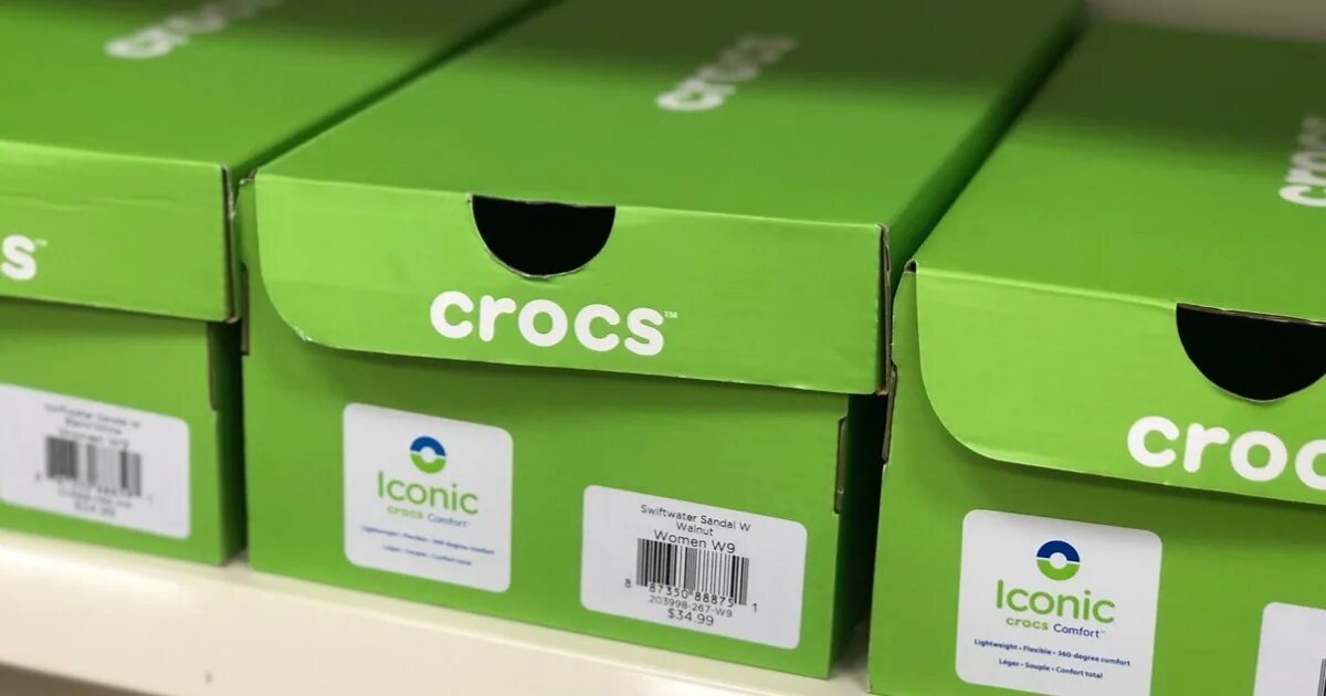 Как проверить кроксы на оригинальность. Пакет Crocs фирменный. Оригинальная упаковка кроксов. Коробка от кроксов. Оригинальные кроксы упаковка.