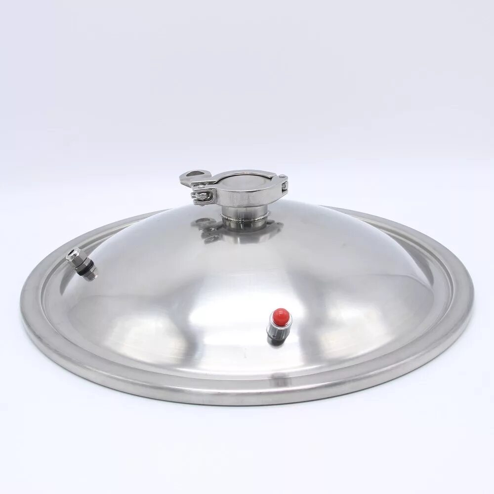 5. Куб 37 литров luxstahl. Крышка коническая для куба 37л кламп 2". Кламп 1,5". Перегонный куб luxstahl.