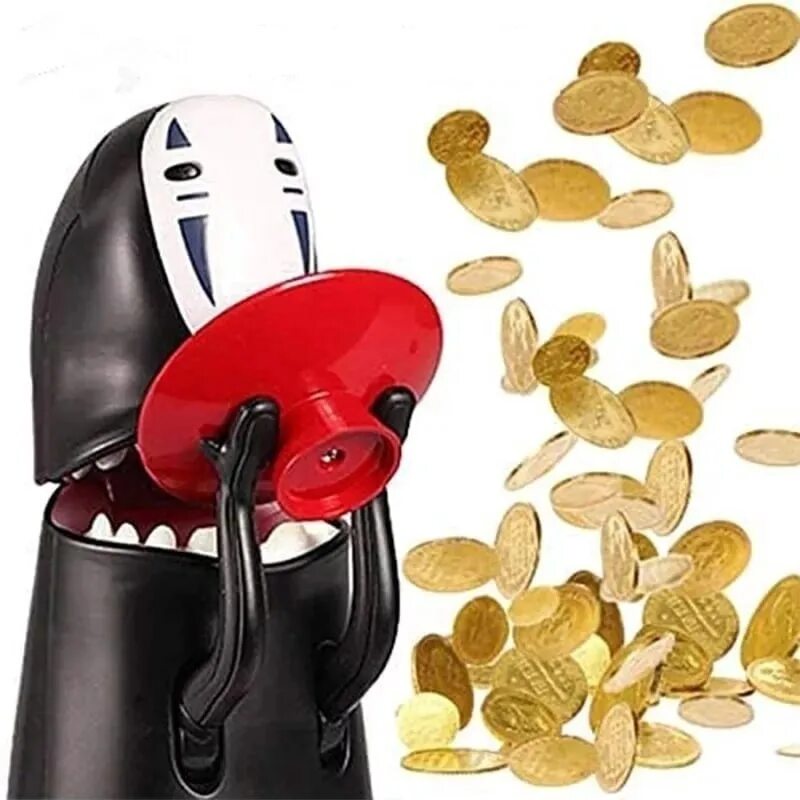 Копилка пластик "жующая мордочка". Копилка пожиратель. Унесённые призраками безликий капилка. Живая копилка. Копилка с лицом кирпичом.