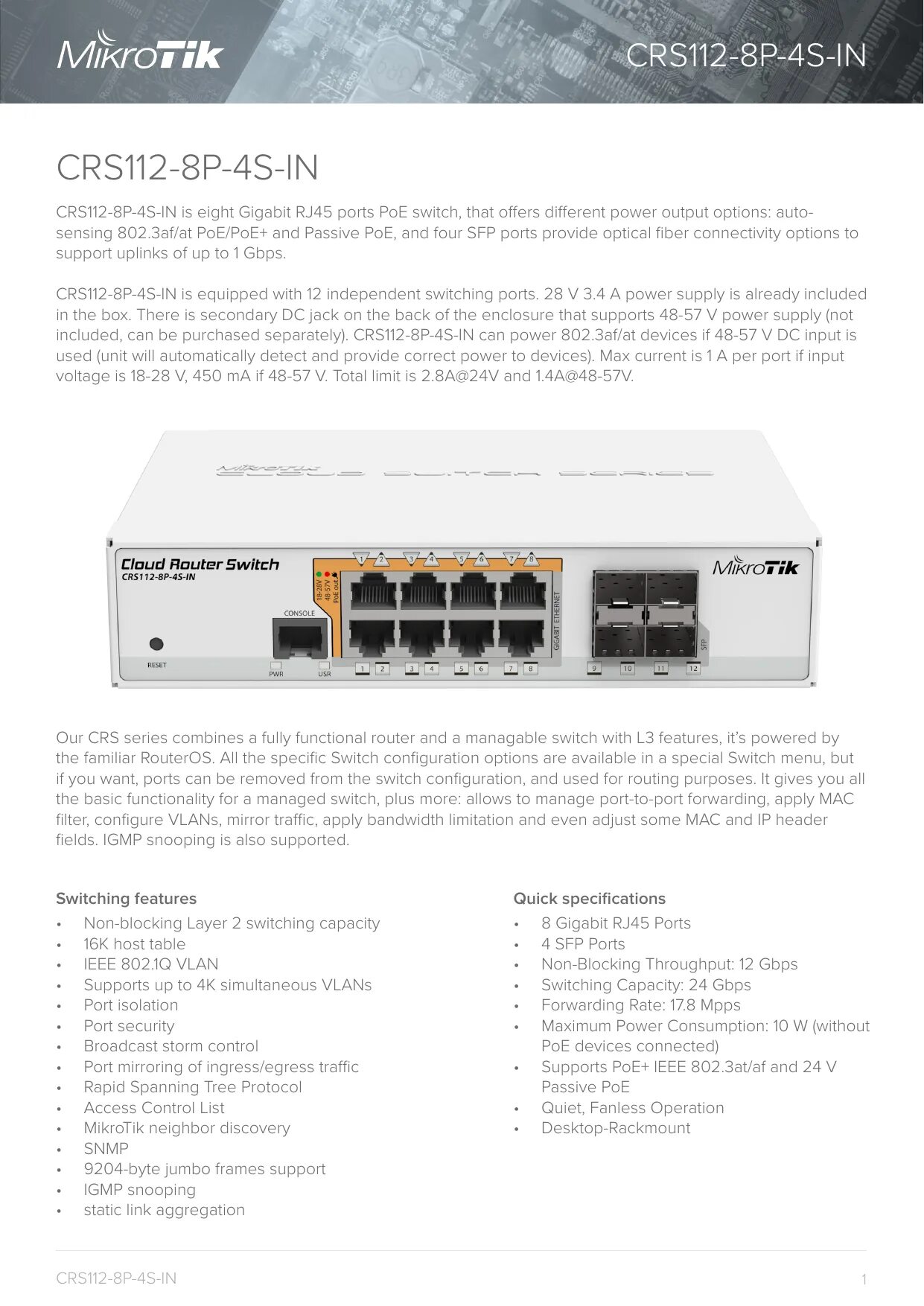 Коммутатор Mikrotik 8port crs112-8p-4s-in. Crs112-8p-4s-in POE out. Crs112-8p-4s. Mikrotik crs112-8p-4s-in Mikrotik. Crs112 8p 4s in