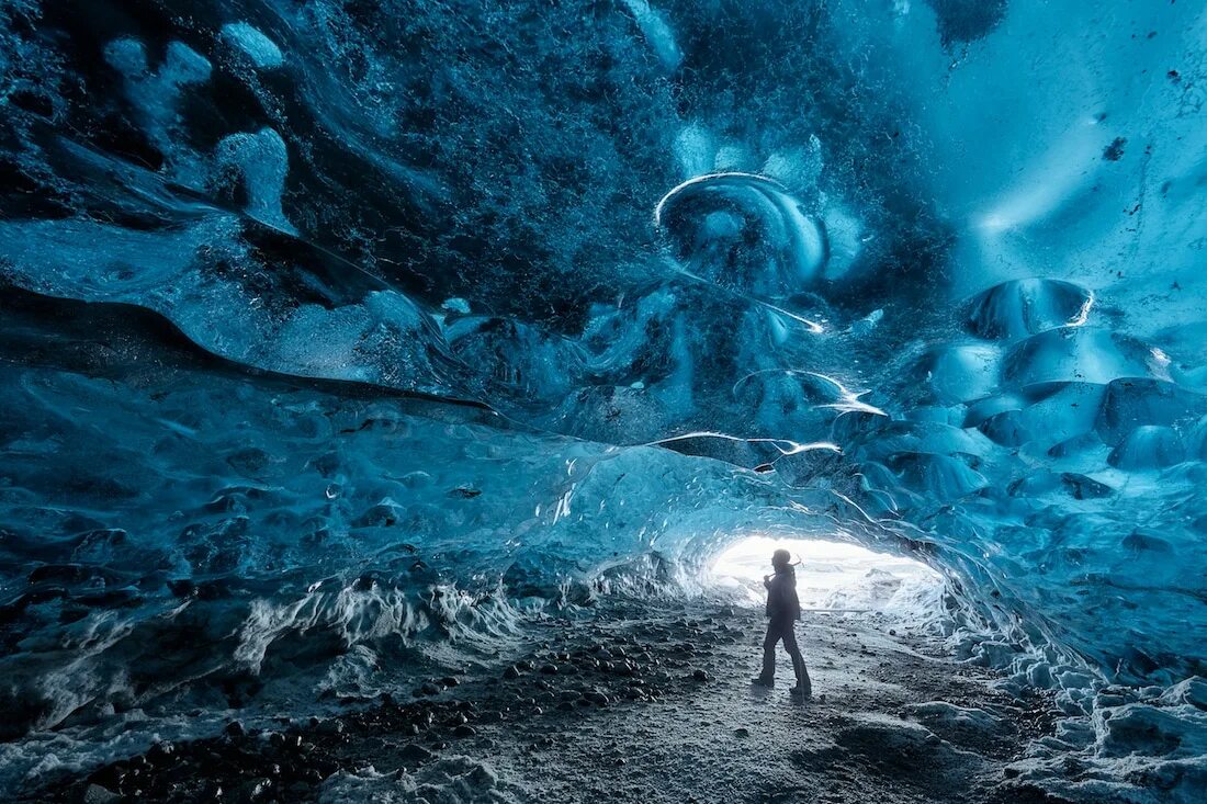 Frozen ocean