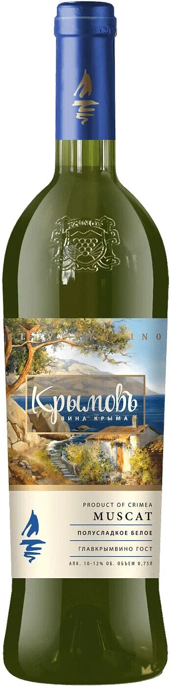 Отзыв о Вино белое полусладкое Крымское Премиум Шардоне Приятное завершение рабо