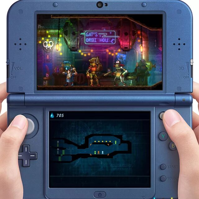 Времена nintendo. STEAMWORLD Heist 3ds. Nintendo 3ds. Nintendo 3ds игры. Хорроры Нинтендо 3ds.