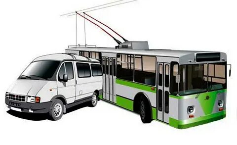 Автобус троллейбус картинки
