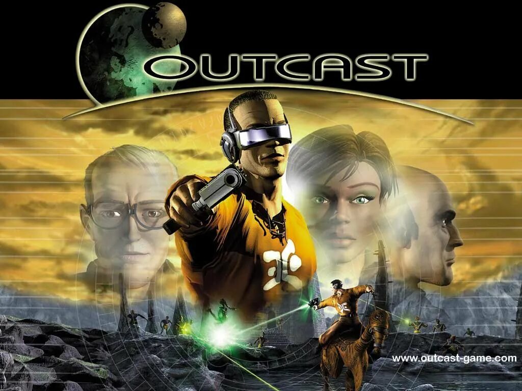 Ауткаст 1999. Outcast игра. Outcast game 1999. Игра на ПК Outcast.