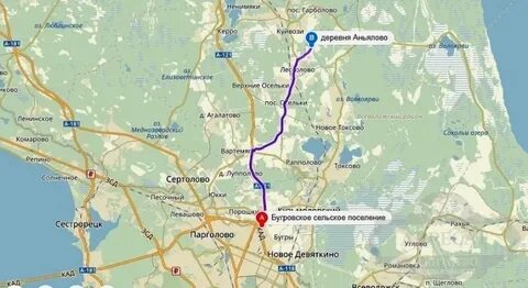 Карта верхние осельки