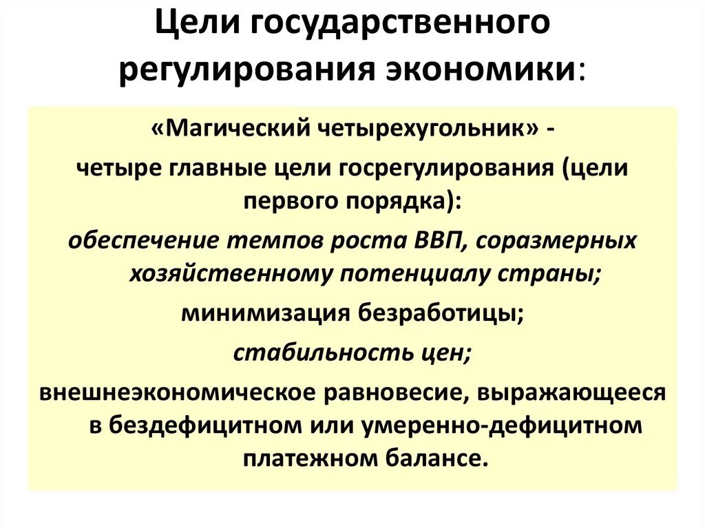 Понятия и виды государственного регулирования. Цели гос регулирования экономики. Цели государственного регулирования экономики. Цели гос регулирования рыночной экономики. Цели и методы гос.регулирования экономики.