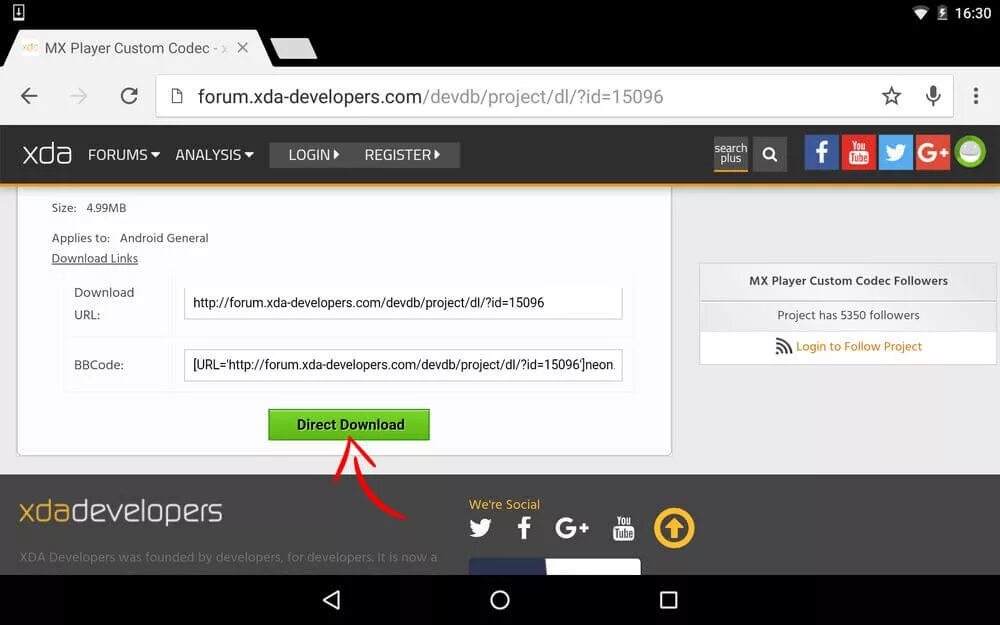 Forum xda developer