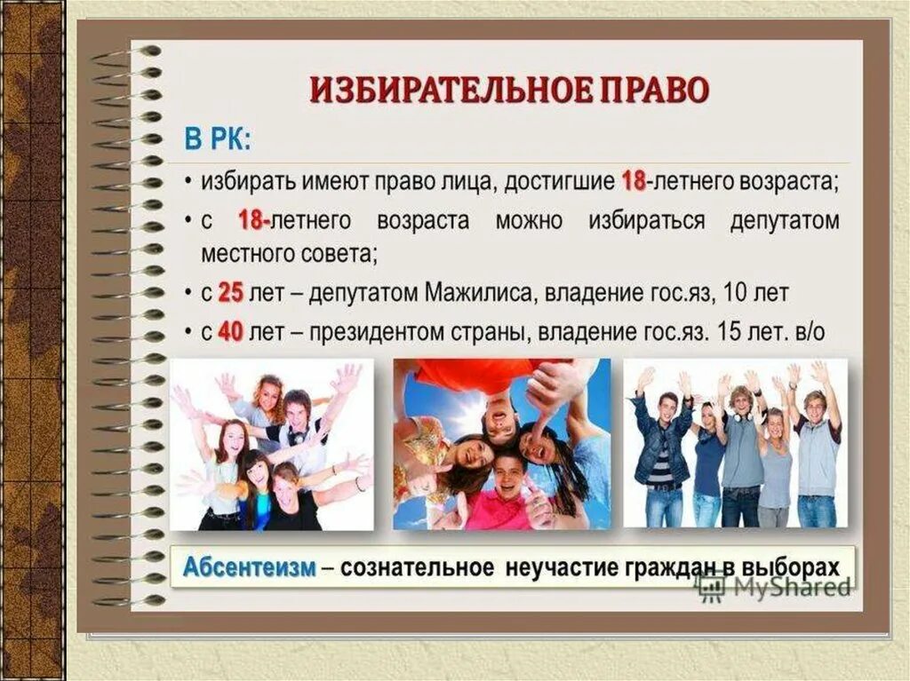 Избирательное право. Избирательное право в РФ. Во сколько можно идти голосовать