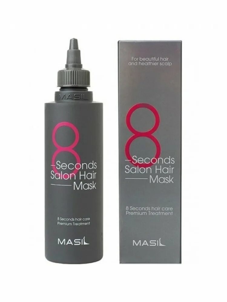 Купить маску 8 секунд. Masil маска 8 секунд. Маска для волос masil 8 seconds Salon super mild hair Mask. Masil 8 seconds Salon hair Mask 200ml. Masil маска для волос салонный эффект за 8 секунд - 8 seconds Salon hair Mask, 200мл.