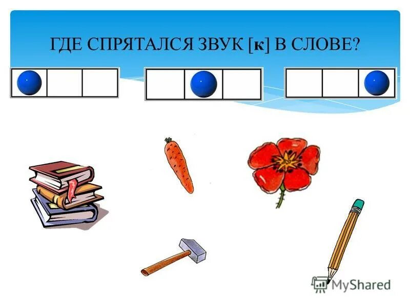 Место звука в слове схема. Схема звук в начале слова. Карточки со схемами расположения места звука в словах.. Где спрятался звук а в слове. Звук конца игры