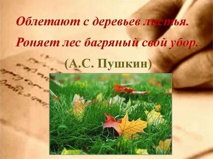 Средства выразительности роняет лес багряный