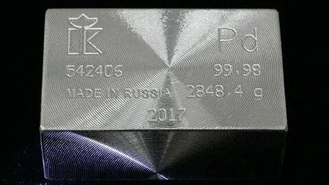 Унция палладия