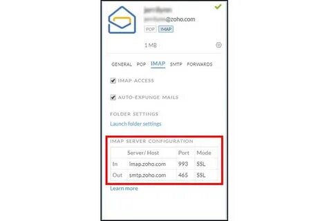 Сбор почты по протоколу pop imap