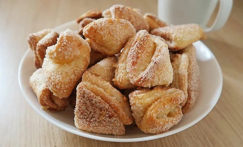 Печенье из творога гусиные лапки фото Без яиц и разрыхлителя творожное печенье "Гусиные лапки" YouTube