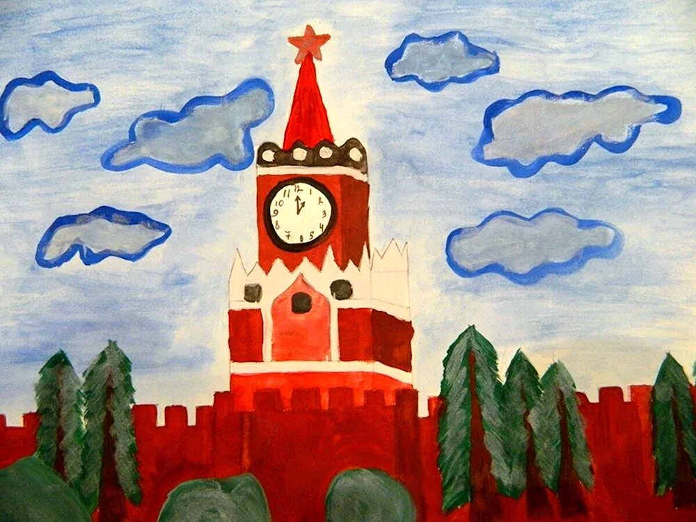 Рисование спасская башня кремля старшая. Пластилинография спасская башня кремля. «спасская башня кремлярисован. Спасская башня кремля для детей. Спасская башня кремля для детей.
