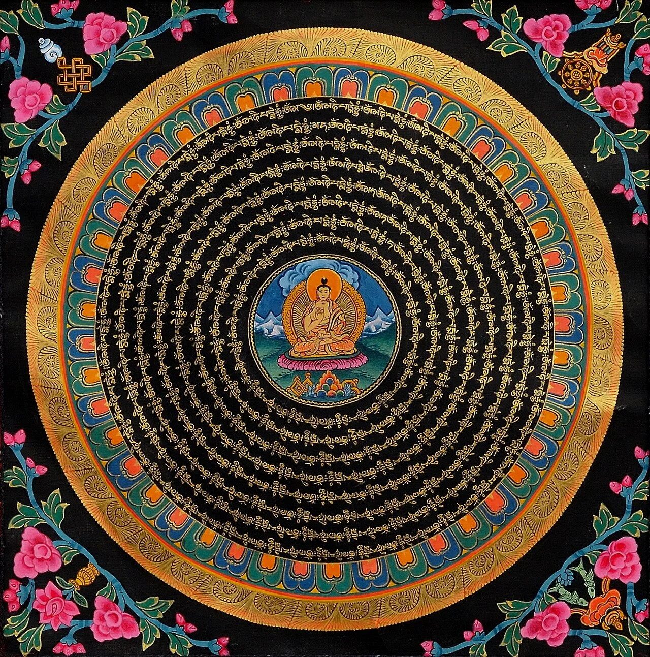 Мандала Тибет. Буддистская Мандала. Тибетская тханка Мандала. Буддистская Мандала ом.