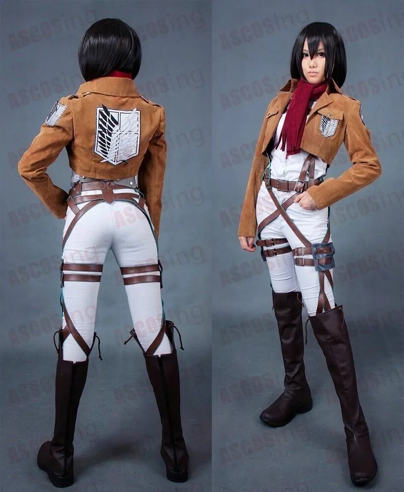 Mikasa Ackerman костюм.