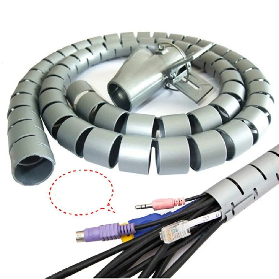 Кабельный органайзер Buro BHP cg252s Spiral Hose 25x2000mm Silver. Кабельный органайзер Buro BHP cg155s Spiral Hose 15x1500mm Silver. Спиральный кабельный органайзер ДНС. Спиральный шланг Hama h-20509. Изоляция спирали