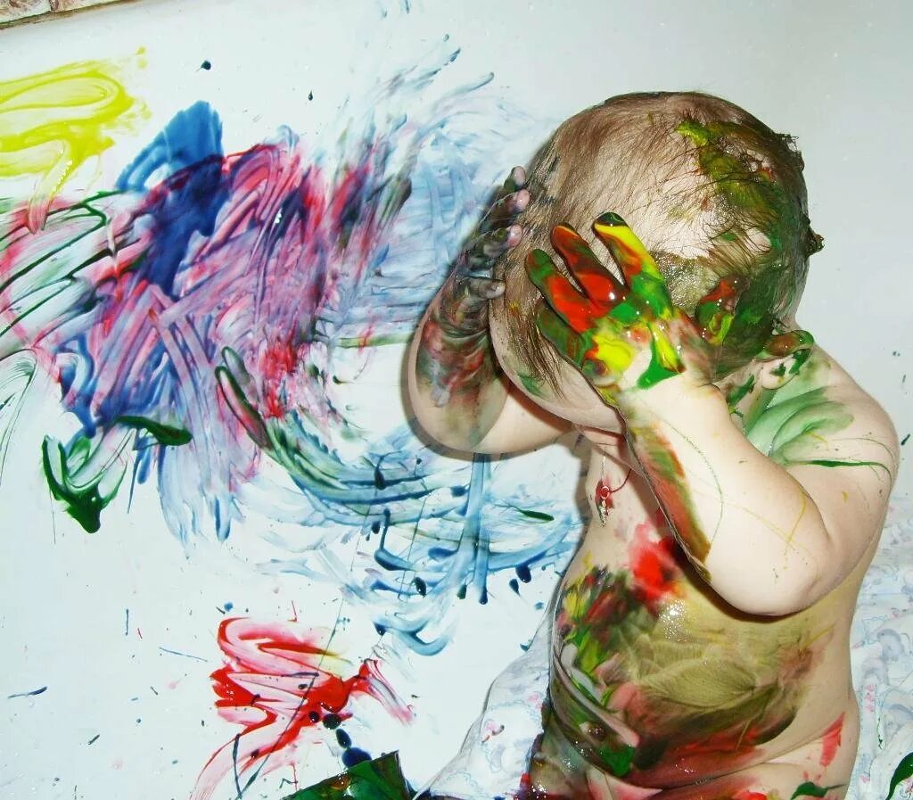 Сколько сидеть с краской. Живопись краски. Краски для детей. Рисунки красками.