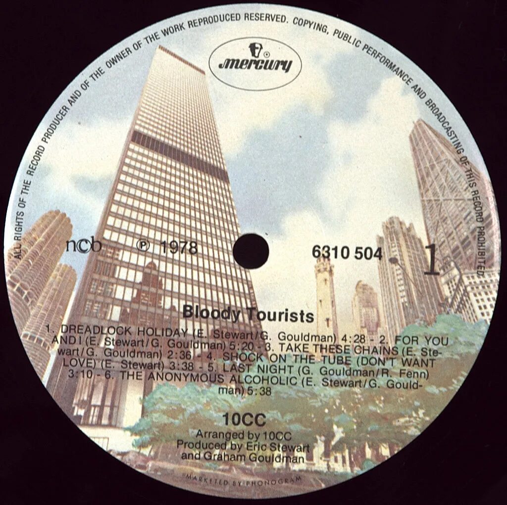 Обложка 10cc - 1978 bloody tourists. Золотая долина винил. Bloody tourists. Bloody tourists. 10cc band.