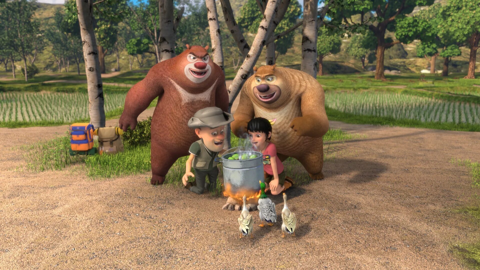 включи мишки в поисках тигра