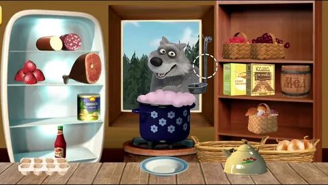 Игра вкусно и точка маша и медведь