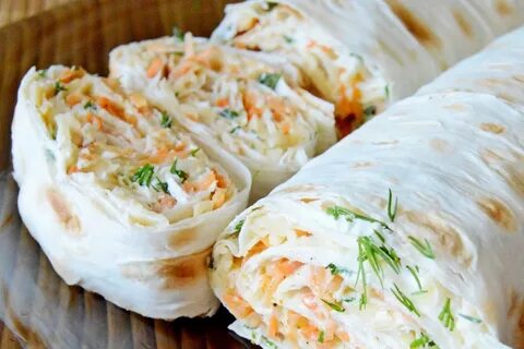 Лаваш с крабовыми палочками простой рецепт
