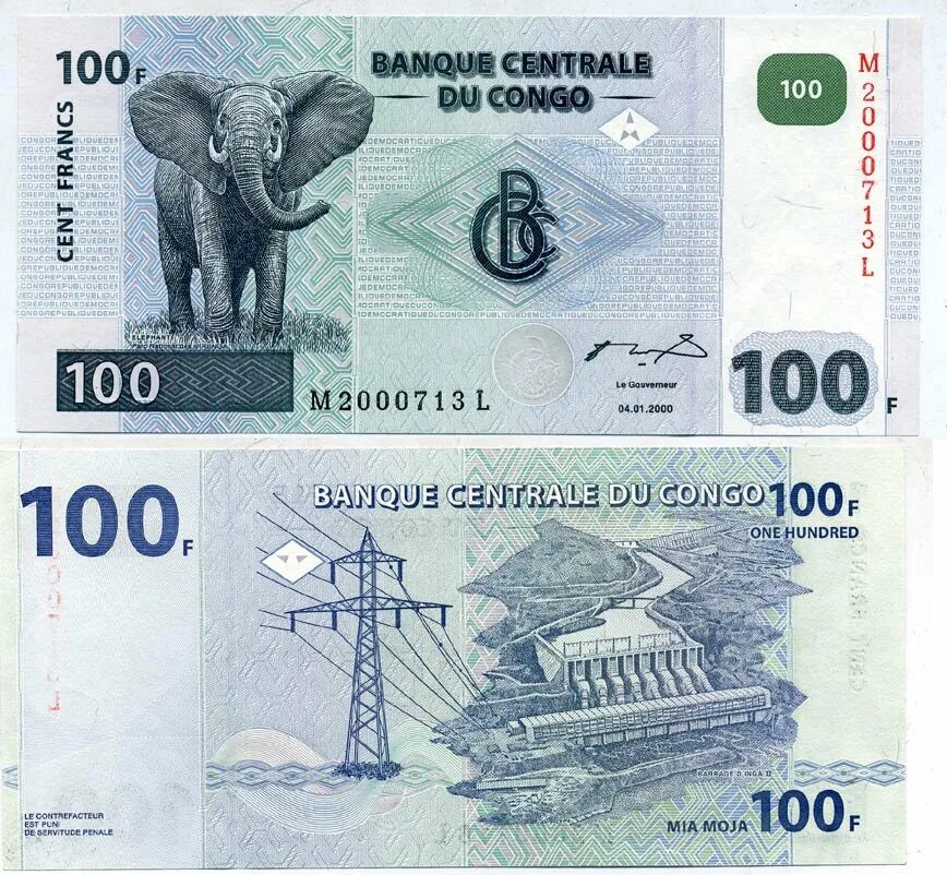 Состояние банкнот unc. 100 евро бона. 100 франков 2013 конго. конго зайры купюра с гориллой. банкнота 100 франков конго.